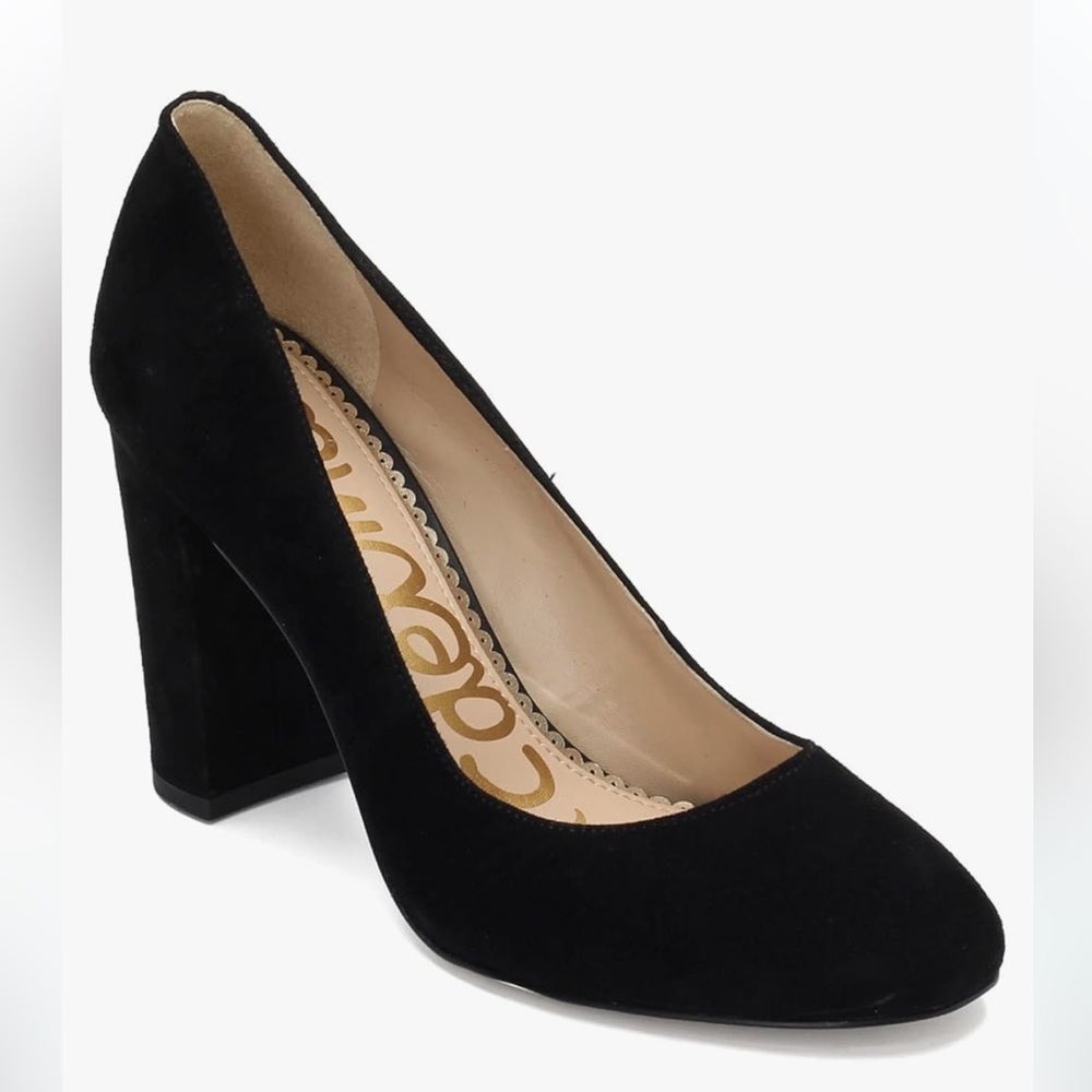 Sam Edelman Black Suede Heels